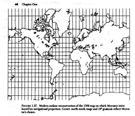 Mercator, graticule