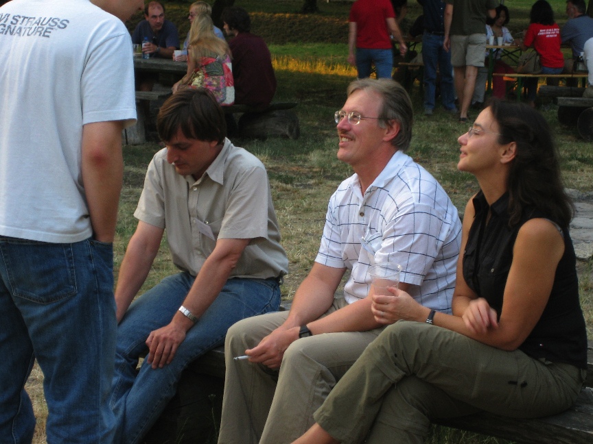 Boris Okun, Sasha Dranishnikov, and Maria Kutusova \n (Click for next picture)